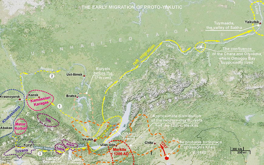 The early migration of Proto-Yakutic
